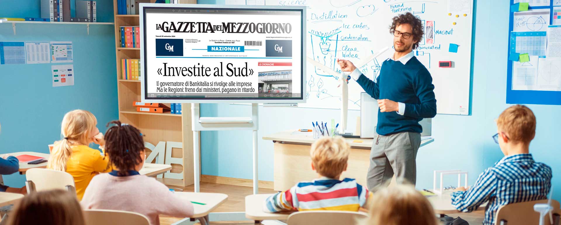 La Gazzetta del Mezzogiorno in classe