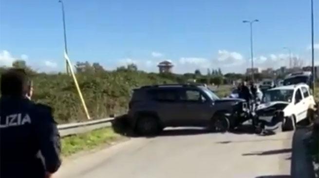 Incidente Afragola Asse Mediano Rapinatori In Fuga Contromano Video La Gazzetta Del Mezzogiorno