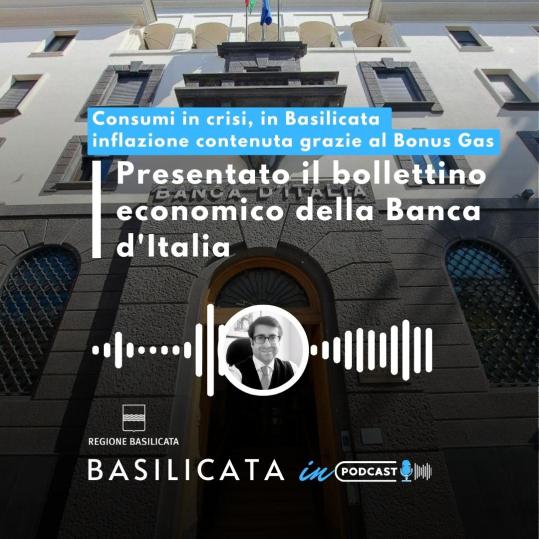 Podcast, consumi in crisi, in Basilicata inflazione contenuta grazie al Bonus Gas