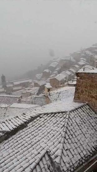 Nevica sul Subappennino dauno e sul Gargano