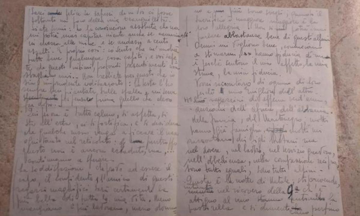 Dalla Russia a Barletta, lettera dal fronte recapitata dopo ...
