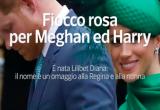 Fiocco Rosa per Meghan ed Harry