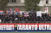 Il Taranto frena ancora ed esplode la contestazione dei tifosi