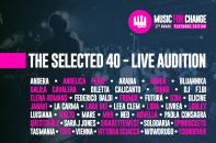 Music for Change 2026, svelati i 40 artisti delle Live Audition: quattro pugliesi tra i protagonisti della nuova scena