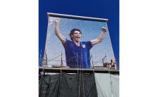 Foggia, un murales dedicato a Paolo Rossi sulle &laquo;Case POPolari, belle e intelligenti&raquo;. &laquo;&Egrave; simbolo di rinascita&raquo;