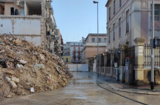 Bari, verifiche strutturali nell'area del crollo della palazzina: chiuse al traffico via Pinto e via De Amicis