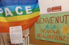 Bandiere della pace negli asili di Bari: &laquo;Per un domani pi&ugrave; giusto&raquo;