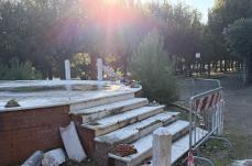 Lucera, 5 minorenni danneggiano il &laquo;concertino&raquo;, monumento storico al centro della villa comunale