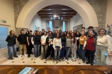 Potenza, gli studenti arrivati in Erasmus dal Guadalupe ricevuti dal sindaco Telesca