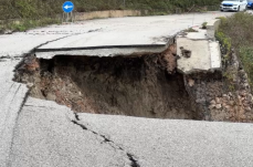 Puglia, ancora rischio frane nel sub-appennino dauno: l'allarme della Protezione civile