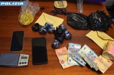 Pusher barese beccato a Tivoli: aveva allestito la base operativa in un b&b