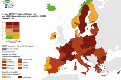 Puglia, Piemonte e Val d'Aosta in rosso scuro nelle nuove mappe Covid
