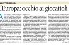Giocattoli di Natale e Ue