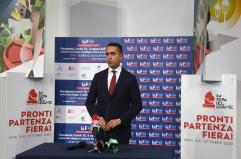 Di Maio a Bari: «La Fiera simbolo di un'Italia che riparte»