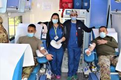Trani, militari del 9° Reggimento fanteria donano sangue alla «Lolli Ghetti»