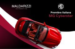 Puglia, Maldarizzi presenta a Bari la MG Cyberster