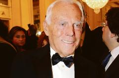Re Giorgio Armani e il potere salvifico della bellezza