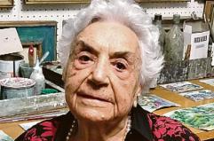 Maria Picardi, 99 primavere dedicate alla pittura: l'artista barlettana e il suo amore per la bellezza e il territorio