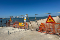 Barletta, molo di Levante off limits: un cancello contro l’illegalità