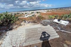 Alliste, la collina dei panorami trasformata in discarica