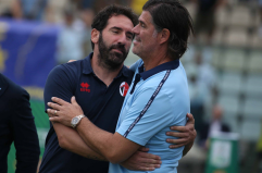 Modena-Bari, Caserta a testa bassa: «In gara fino al 2-0 ma non si molla mai»