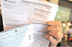 Pioggia di cartelle pazze cittadini in allarme a Brindisi