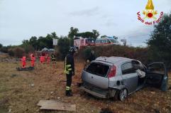 Tragedia sulla SP26, auto esce fuori strada a Francavilla Fontana: due morti