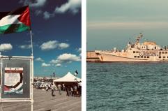 Otranto, è partita alla volta di Gaza la nave Coscience della Freedom Flotilla