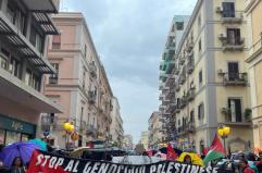 Taranto, anche un sit in pro Gaza davanti alla Prefettura