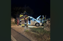 Noci, inseguimento dei carabinieri nella notte: il ladro guida contromano e poi abbandona l'auto rubata FOTO