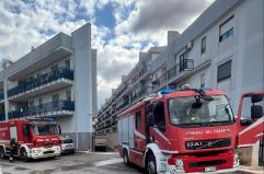 Conversano, incendio in un garage: a fuoco una moto di grossa cilindrata, intervento dei Vigili del Fuoco