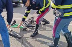 Ciclista investito da camion dei rifiuti sulla Lecce-Novoli: è grave
