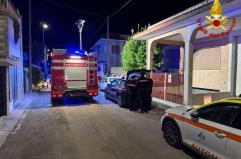 Tragico incendio in un appartamento a San Pietro Vernotico: le fiamme hanno ucciso due persone