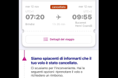 Cancellato il volo da Brindisi a Bucarest: Wizz Air lascia per terra i salentini