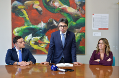 Matera, Nicoletti presenta i nuovi assessori: «Giunta migliore possibile per il centrodestra»