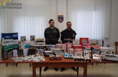 Giocattoli «non sicuri» sequestrati dalla Gdf a Potenza e provincia