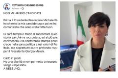 Regionali, Raffaella Casamassima annuncia la campagna elettorale e prepara i «santini» ma poi FdI non la candida Regionali, Raffaella Casamassima annuncia la campagna elettorale e prepara i «santini» ma poi FdI non la candida