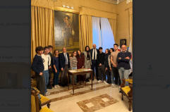 Bari, il sindaco Leccese rassicura i ragazzi del Marconi -Hack : «La sede temporanea è pronta» Bari, il sindaco Leccese rassicura i ragazzi del Marconi -Hack : «La sede temporanea è pronta»