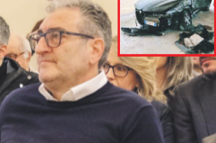 Distrutta in un incidente l'auto blu assegnata  al consigliere Bruno. Imbarazzo in Regione: ora chi paga?