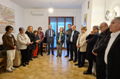 Matera, l'Arcivescovo Benoni Ambarus in visita alla Casa di Celeste: «Il vero miracolo è la solidarietà che fa rinascere la speranza»
