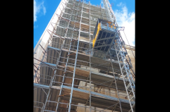 Chiesa del Rosario, a Lecce sprint finale per chiudere i lavori di restauro