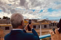 Taranto accelera verso i Giochi del Mediterraneo: Abodi in sopralluogo tra cantieri, stadi e nuove strutture