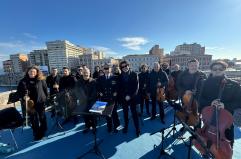 Il Ponte Girevole di Taranto diventa strumento musicale con Teho Teardo