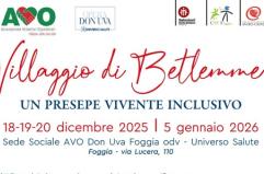 In arrivo il Villaggio di Betlemme inclusivo: l'idea dell'associazione Avo a Foggia