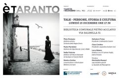 A «È Taranto» un nuovo talk su persone, storia e cultura: cos'è l'eredità di una città