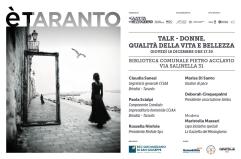 Donne, qualit&agrave; della vita e bellezza: il talk di &Egrave; Taranto per raccontare il presente e progettare il futuro