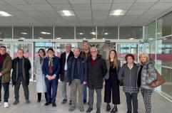 I rappresentanti degli ordini sanitari in visita al nuovo ospedale San Cataldo di Taranto