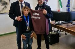 Matera premia il giovane prodigio del Surf Mattia Annese