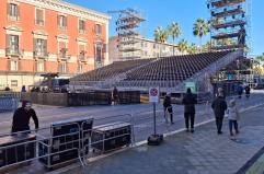 Capodanno a Bari: tutte le modifiche a traffico e sosta per il Concertone in piazza Libert&agrave;