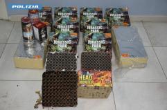 Sequestrati fuochi pirotecnici fra Brindisi e Mesagne: quattro denunciati